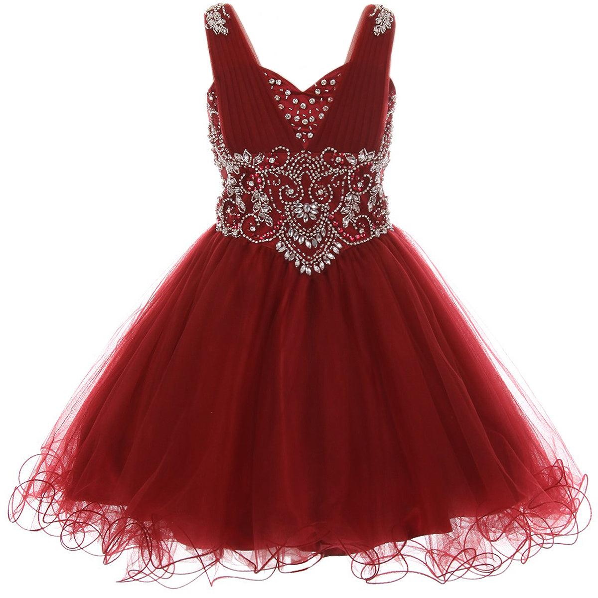 RHINESTONES BODICE WITH CORSET BACK STYLE