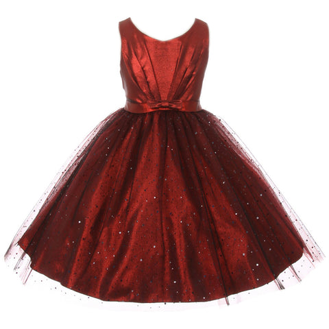 SEQUINS BEADED BODICE WITH CORSET BACK STYLE