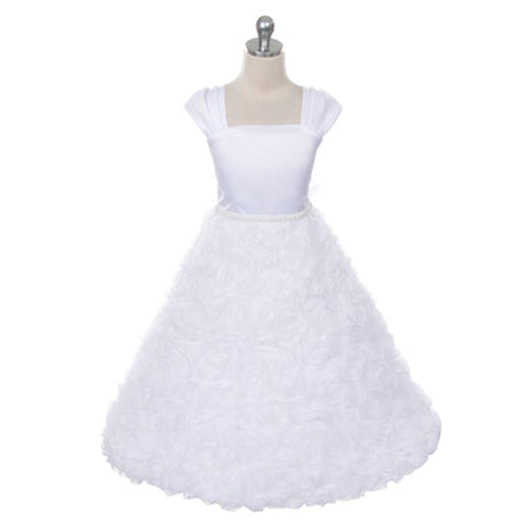 SEQUINS BEADED BODICE WITH CORSET BACK STYLE