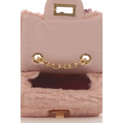 FUR SHOULDER BAG