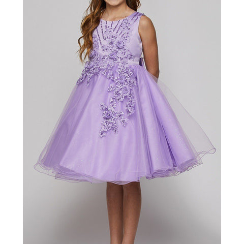 GLITTER SEQUINED BODICE WITH DOUBLE LAYERED ILLUSION TULLE