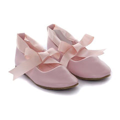 BALLERINA SHOES WITH RIBBON TIES